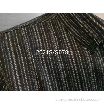 Black and white Stripes Breathable Men's Fashion Shirts